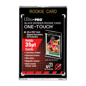 Ultra Pro magnetický toploader One-Touch Black Border Rookie 35pt.