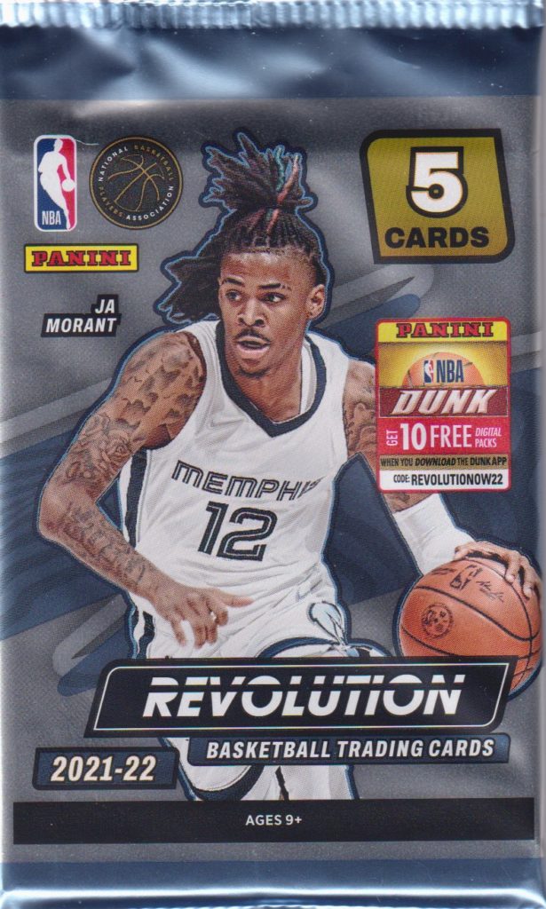 2021/22 Panini Revolution Chinese New Year basketbal balíček