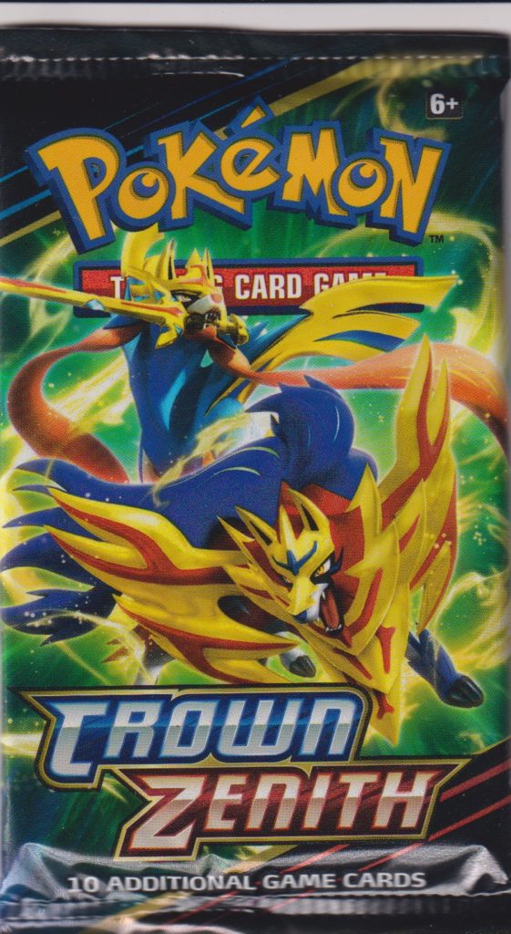 Pokémon TCG: Crown Zenith booster balíček