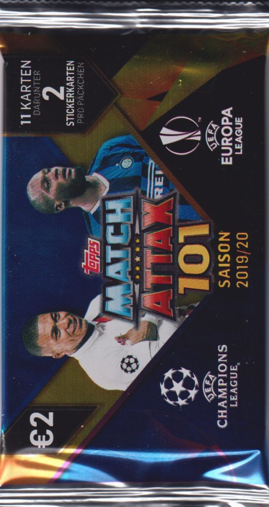 2019/20 Topps Match Attax 101 hobby balíček