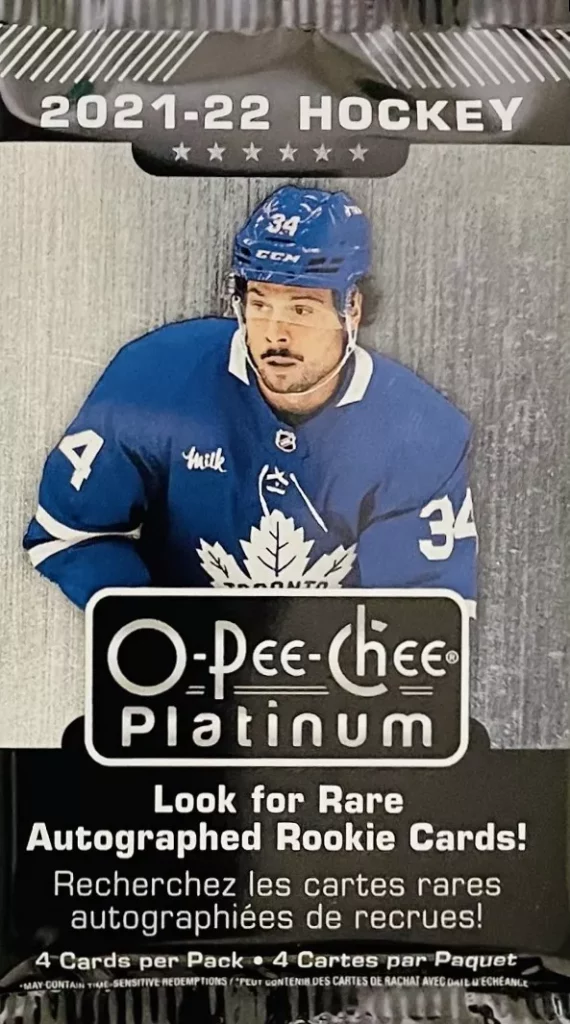 2021/22 O-Pee-Chee Platinum blaster balíček