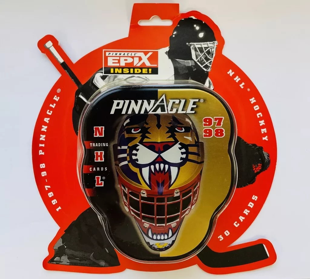 1997/98 Pinnacle tin box – Vanbiesbrouck