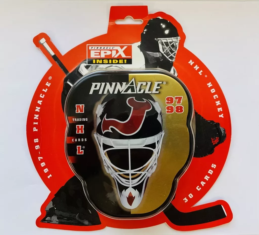 1997/98 Pinnacle tin box – Brodeur