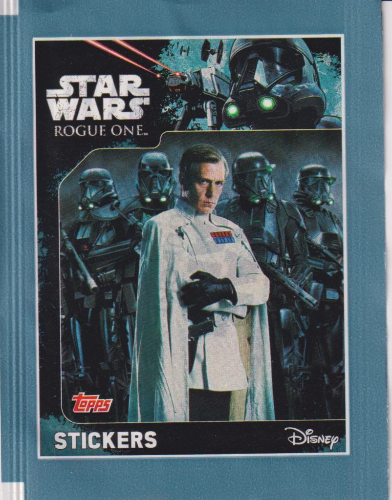 Topps Star Wars Rogue One sticker balíček