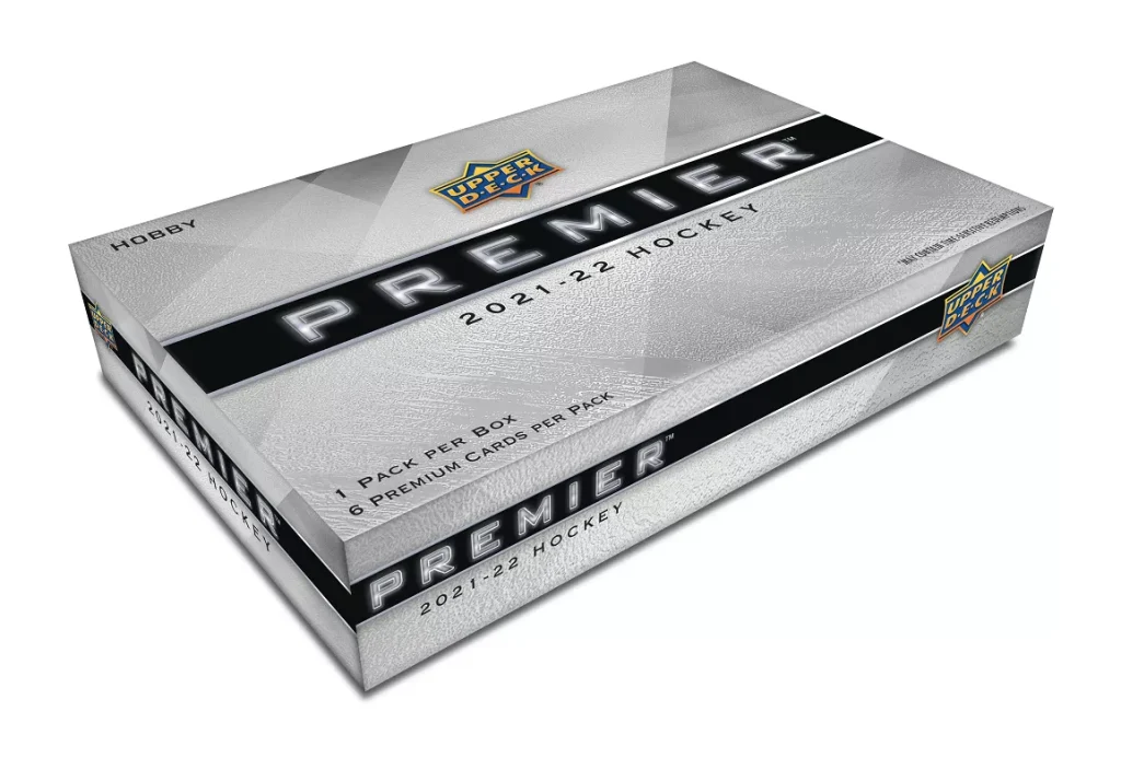 2021/22 UD Premier hobby box