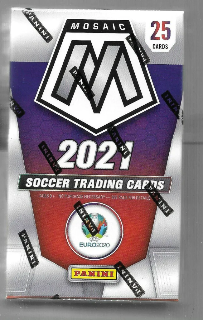 2020/21 Panini Mosaic UEFA Euro 2020 Cereal box