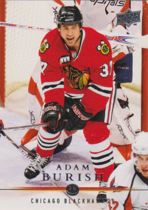 2008/09 Upper Deck 1 – A. Burish Chi 157