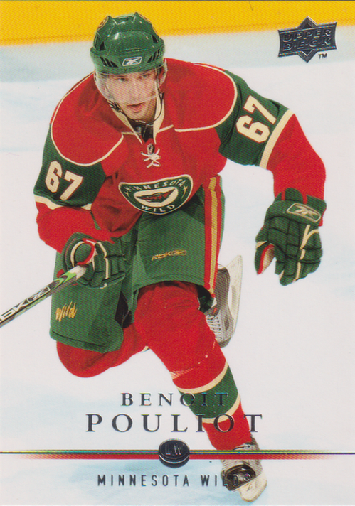2008/09 Upper Deck 1 – B. Pouliot Min 106