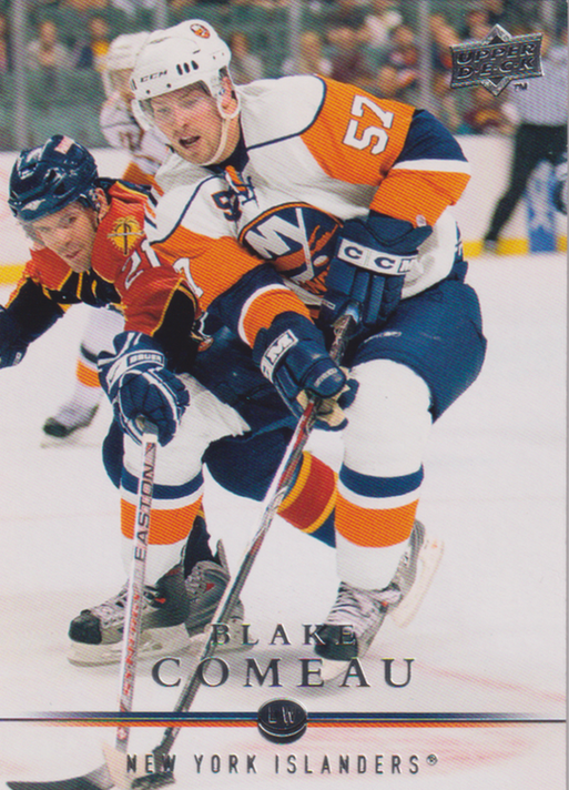 2008/09 Upper Deck 1 – B. Comeau Nyi 77