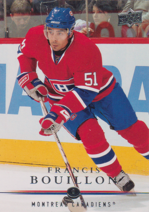 2008/09 Upper Deck 1 – F. Bouillon Mon 92