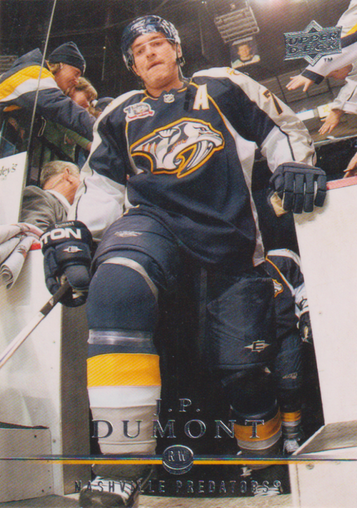 2008/09 Upper Deck 2 – J. P. Dumont Nas 363