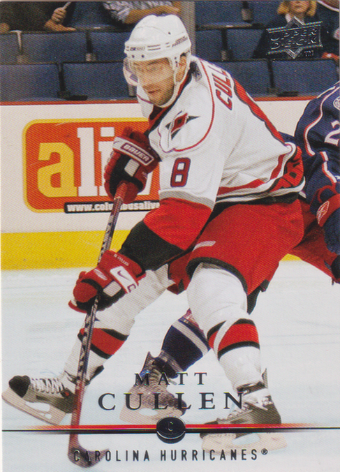 2008/09 Upper Deck 1 – M. Cullen Car 166