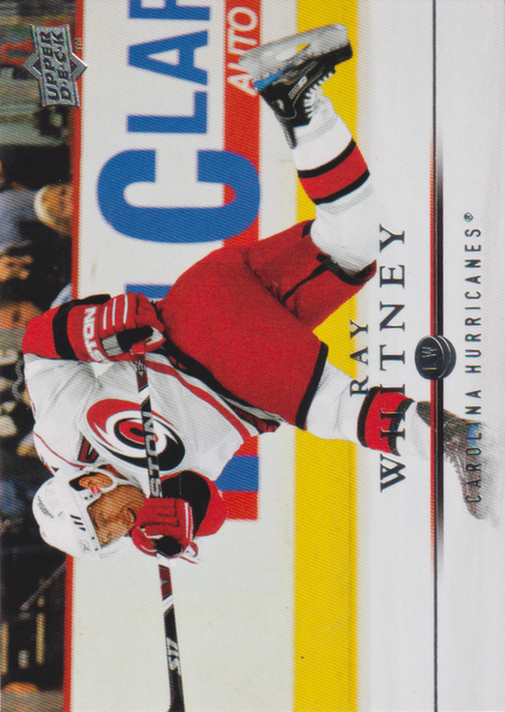 2008/09 Upper Deck 1 – R. Whitney Car 167