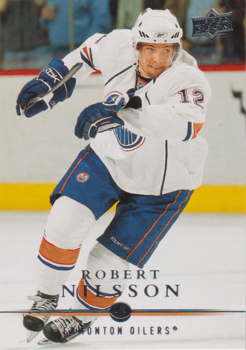 2008/09 Upper Deck 1 – R. Nilsson Edm 124