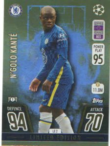 2021/22 Topps Match Attax Champions League – N.Kanté FC Chelsea LE2