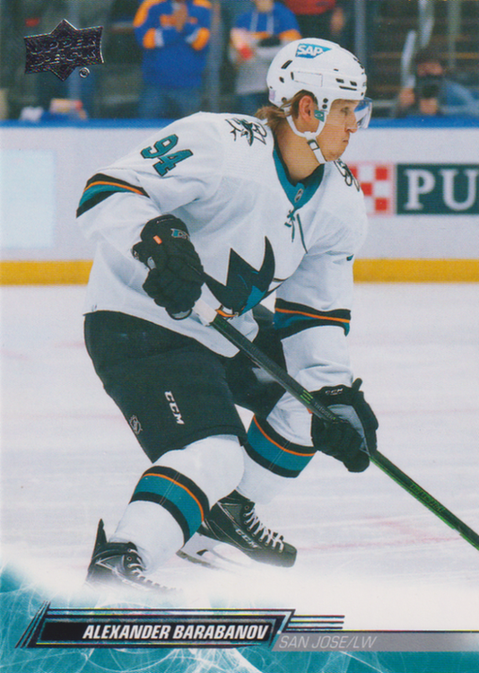 2022/23 Upper Deck Series 2 – A. Barabanov Sjs 398