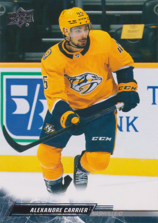 2022/23 Upper Deck Series 2 – A. Carrier Nas 352
