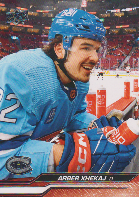 2023/24 Upper Deck Series 1 – A. Xhekaj Mon 100