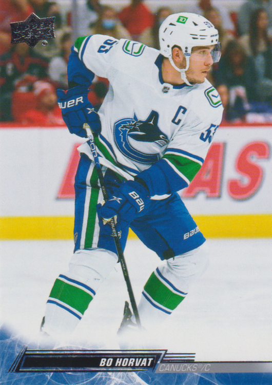 2022/23 Upper Deck Series 2 – B. Horvat Van 428