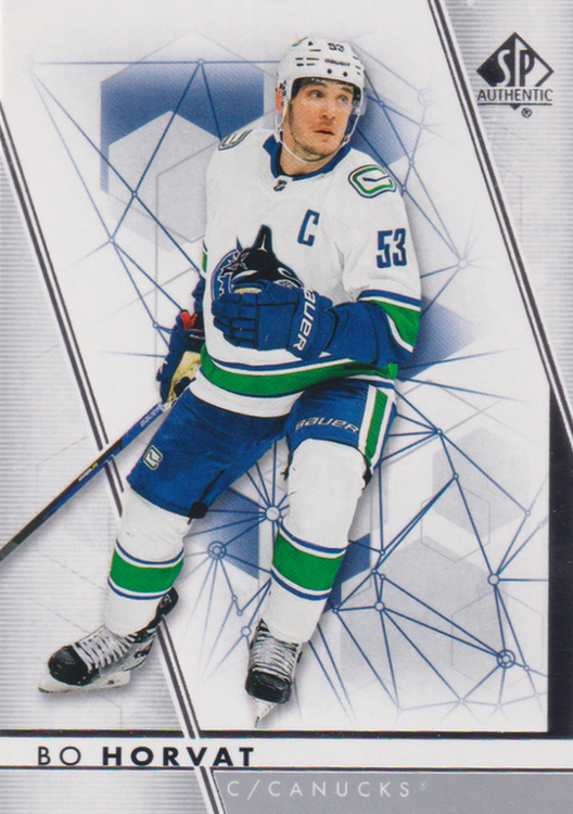 2022/23 SP Authentic – Bo Horvat Vancouver Canucks 55