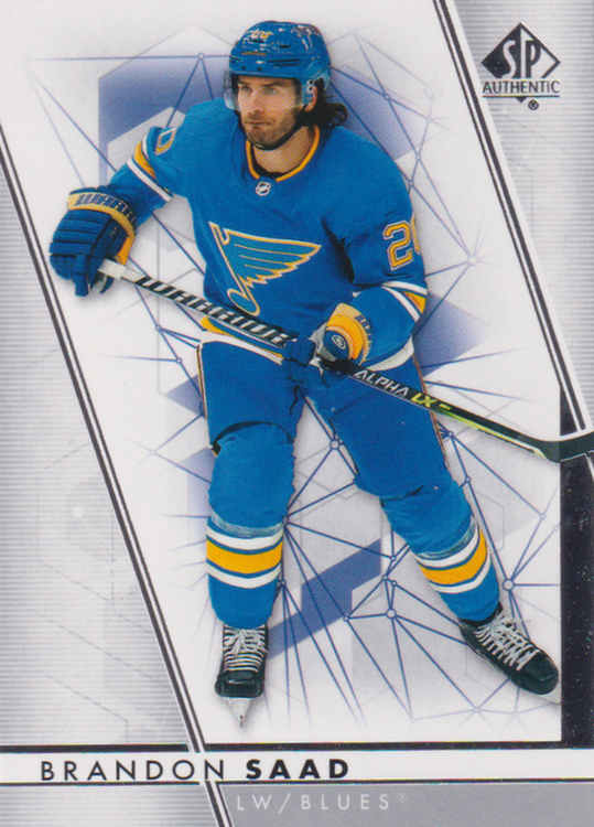 2022/23 SP Authentic – Brandon Saad St.Louis Blues 41