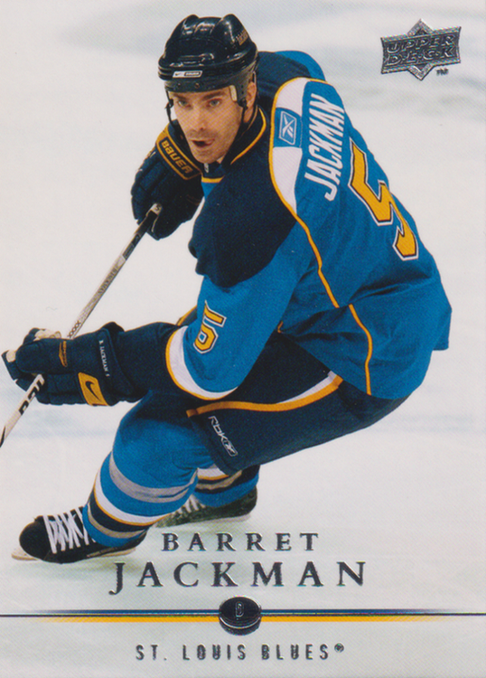 2008/09 Upper Deck 2 – B. Jackman Stl 418