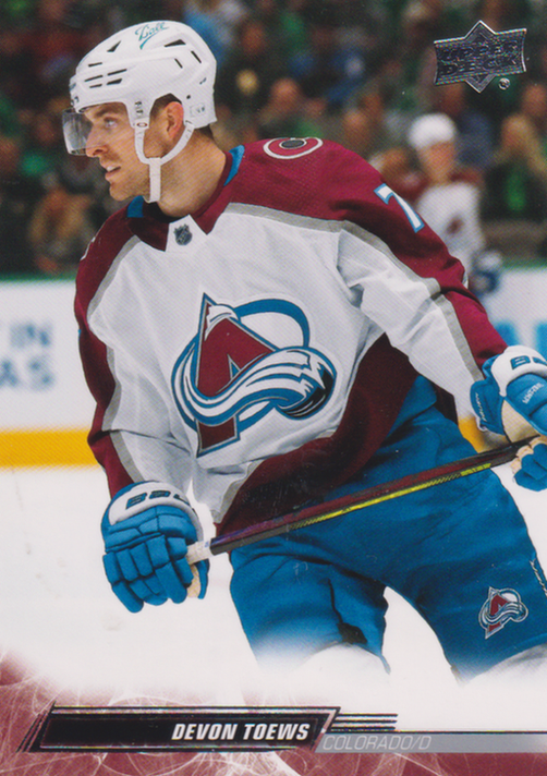 2022/23 Upper Deck Series 2 – D. Toews Col 299