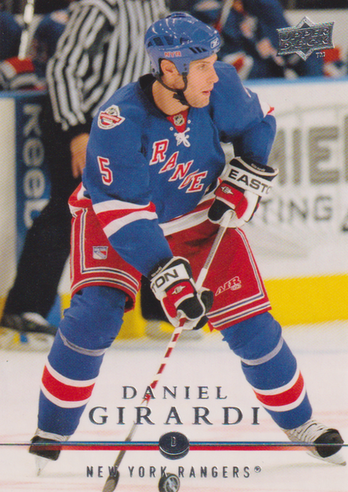 2008/09 Upper Deck 2 – D. Girardi Nyr 385