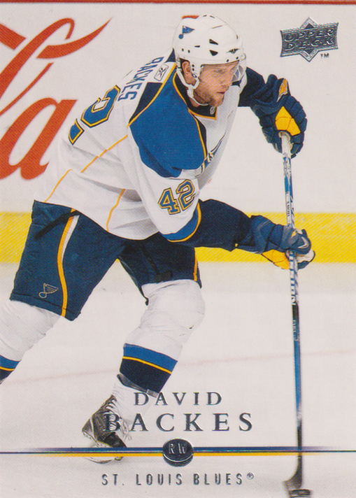 2008/09 Upper Deck 2 – D. Backes Stl 417