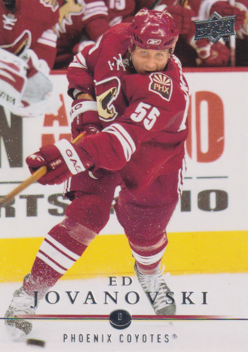 2008/09 Upper Deck 1 – E. Jovanovski Pho 54
