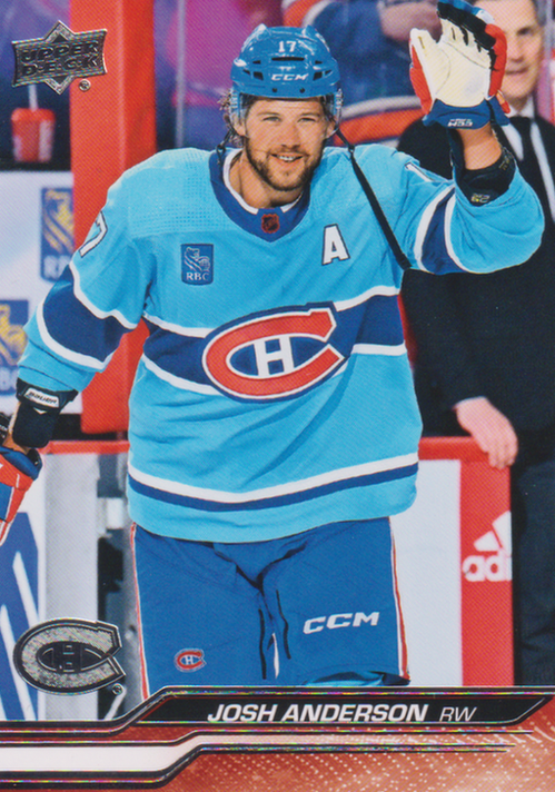 2023/24 Upper Deck Series 1 – J. Anderson Mon 96