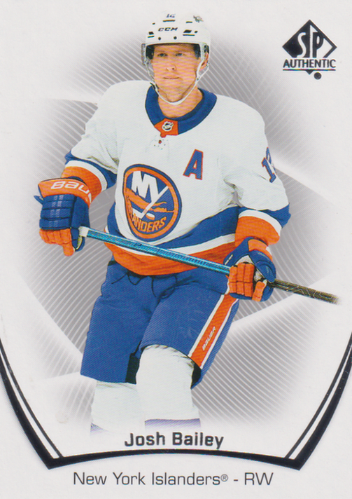 2021/22 SP Authentic – Josh Bailey New York Islanders 58