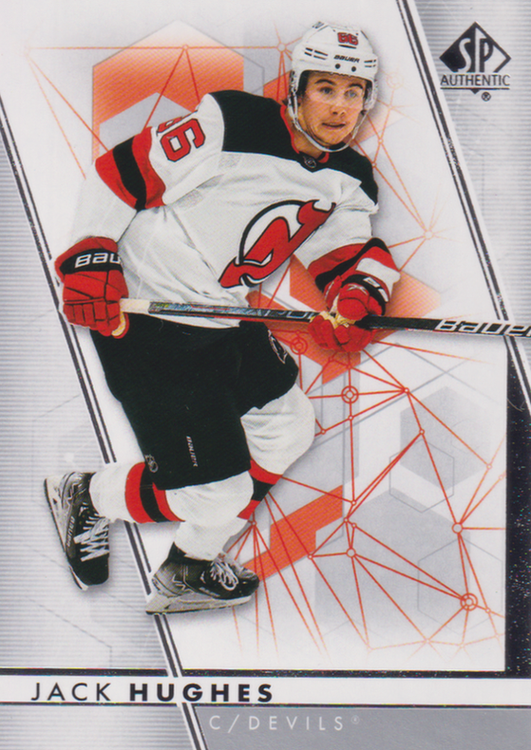 2022/23 SP Authentic – Jack Hughes New Jersey Devils 86