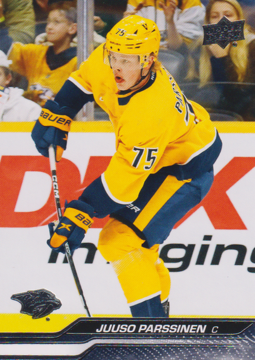 2023/24 Upper Deck Series 1 – J. Parssinen Nas 105