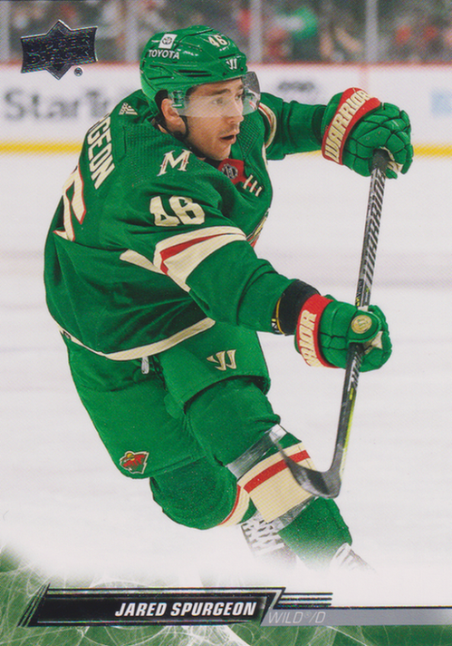 2022/23 Upper Deck Series 2 – J. Spurgeon Min 343