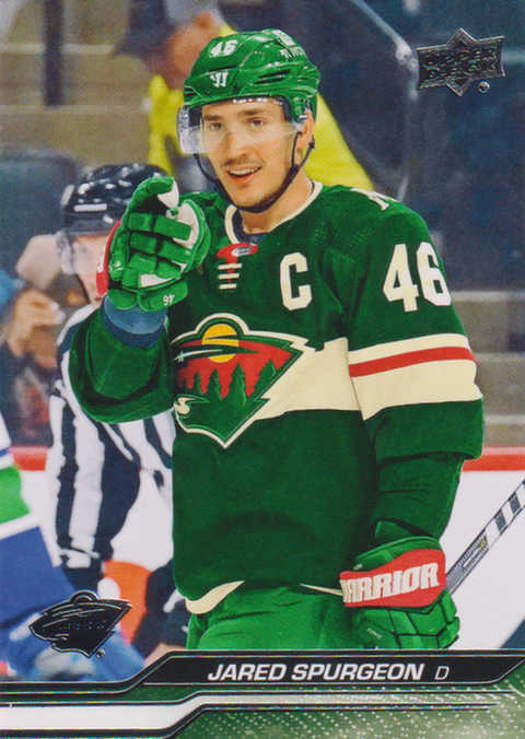 2023/24 Upper Deck Series 1 – J. Spurgeon Min 91