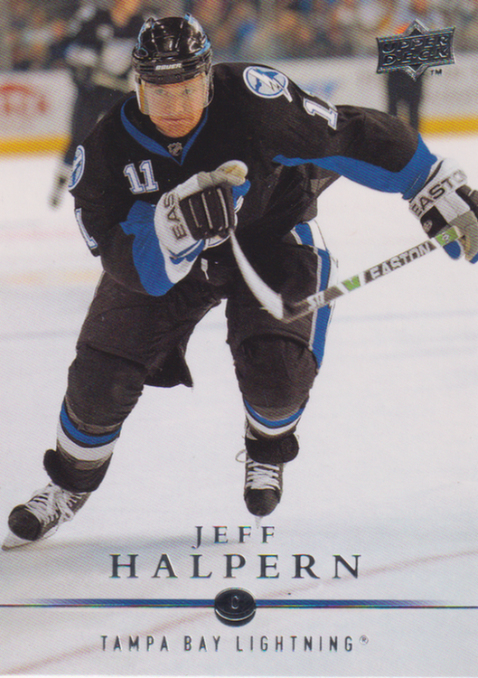 2008/09 Upper Deck 1 – J. Halpern Tbl 26