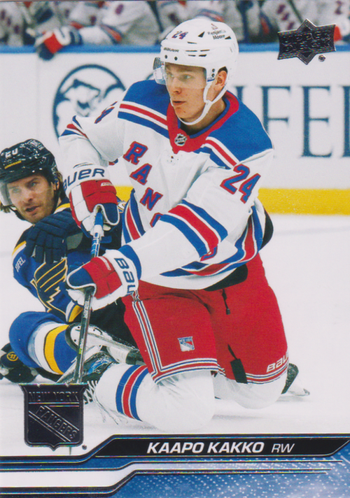 2023/24 Upper Deck Series 1 – K. Kakko Nyr 123