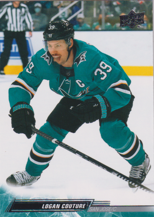 2022/23 Upper Deck Series 2 – L. Couture Sjs 396