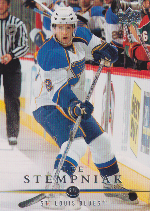 2008/09 Upper Deck 1 – L. Stempniak Stl 28