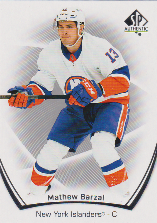2021/22 SP Authentic – M. Barzal Nyi 71
