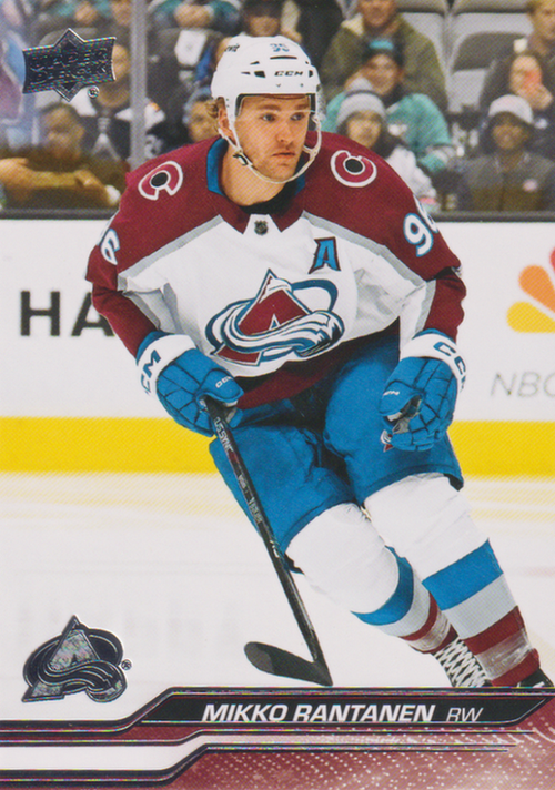 2023/24 Upper Deck Series 1 – M. Rantanen Col 44