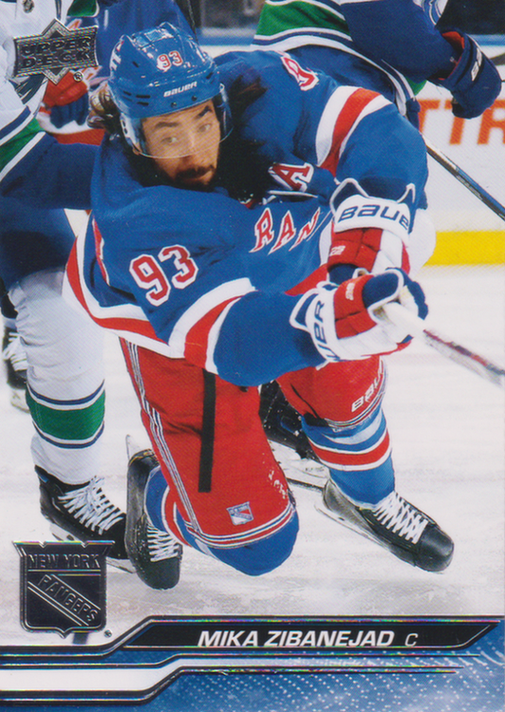 2023/24 Upper Deck Series 1 – M. Zibanejad Nyr 120