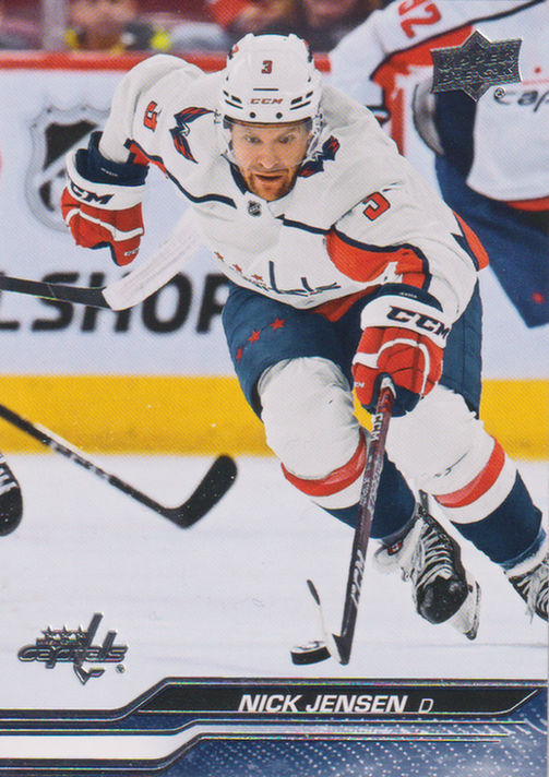 2023/24 Upper Deck Series 1 – N. Jensen Was 192