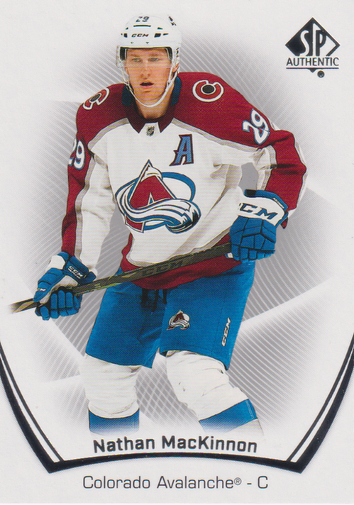 2021/22 SP Authentic – N. MacKinnon Col 75