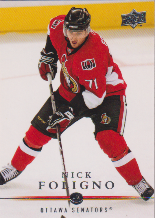 2008/09 Upper Deck 2 – N. Foligno Ott 391