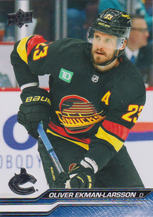 2023/24 Upper Deck Series 1 – O. Ekman-Larsson Van 179