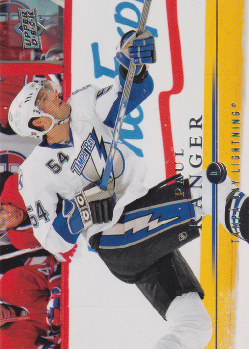 2008/09 Upper Deck 1 – P. Ranger Tbl 22