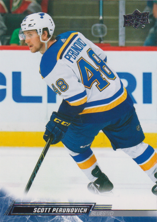 2022/23 Upper Deck Series 2 – S. Perunovich Stl 408