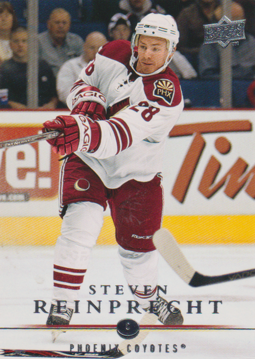 2008/09 Upper Deck 2 – S. Reinprecht Pho 402